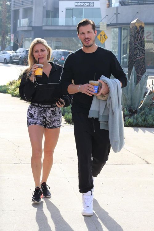 Cassie Scerbo and Boyfriend Gleb Savchenko Out for Coffee in Los Angeles 02/11/2021