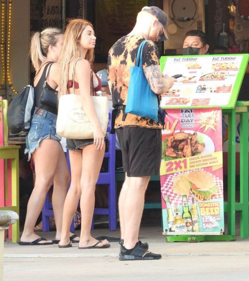 Demi Sims and Francesca Farago on Vacation in Mexico 02/11/2021