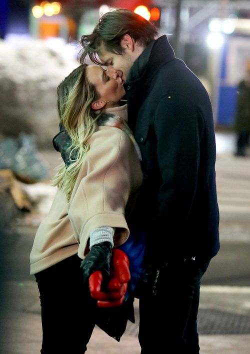Hilary Duff and on the Set of Younger in New York 02/11/2021