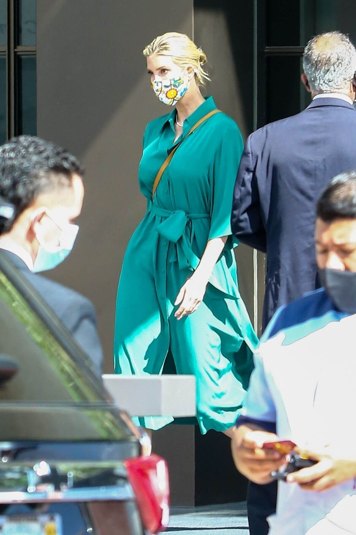 Ivanka Trump and Jared Kushner Leaves Beach Condominium in Miami, Florida 02/09/2021