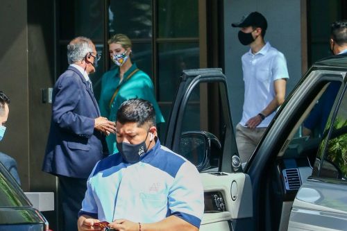 Ivanka Trump and Jared Kushner Leaves Beach Condominium in Miami, Florida 02/09/2021 2