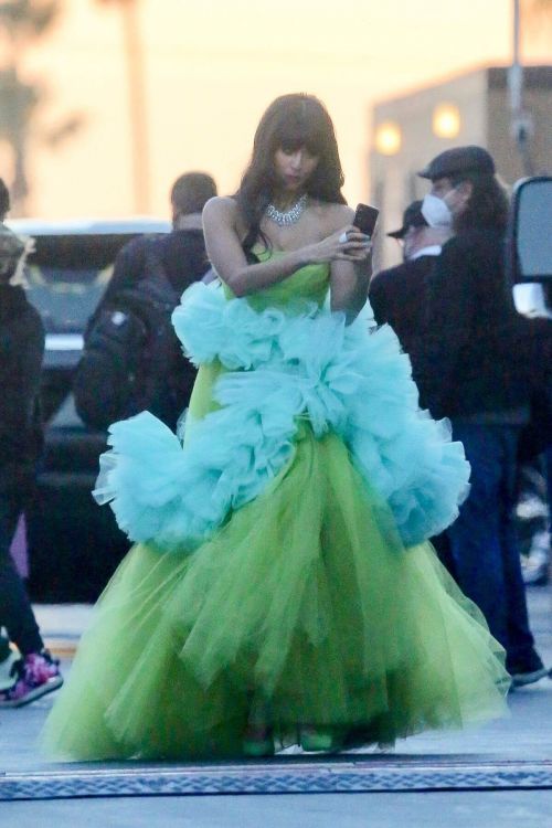 Jameela Jamil on the Set of Legendary Reality Season in Los Angeles 02/10/2021 2