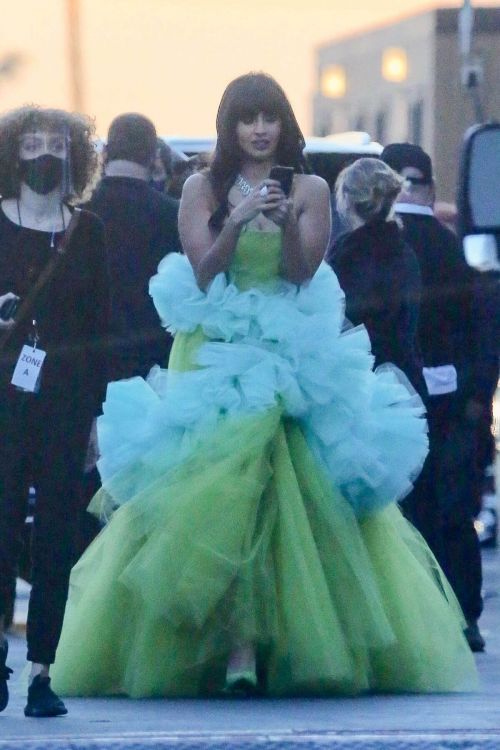Jameela Jamil on the Set of Legendary Reality Season in Los Angeles 02/10/2021 4