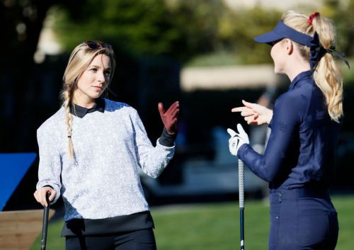 Kathryn Newton Plays in AT&T Pebble Beach Pro Am Golf Tournament 02/10/2021 2