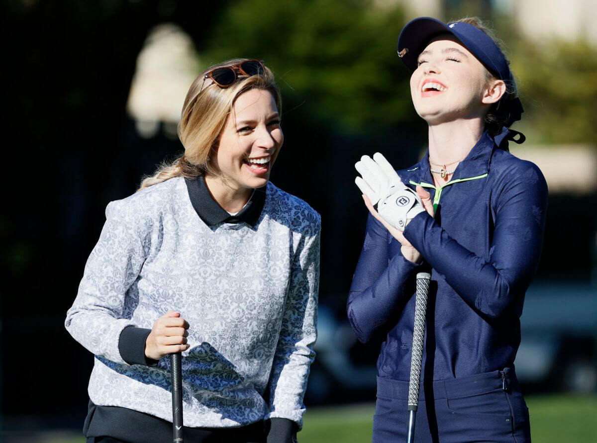 Kathryn Newton Plays in AT&T Pebble Beach Pro Am Golf Tournament 02/10/2021 5