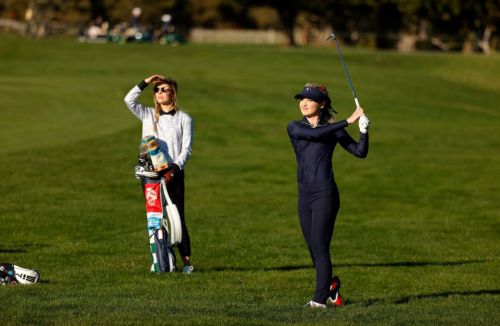 Kathryn Newton Plays in AT&T Pebble Beach Pro Am Golf Tournament 02/10/2021 5
