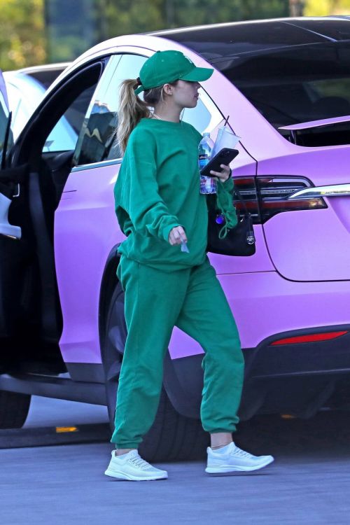 Addison Rae is Arriving at Dogpound Gym in Los Angeles 03/24/2021 1