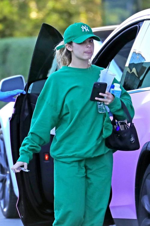 Addison Rae is Arriving at Dogpound Gym in Los Angeles 03/24/2021 5
