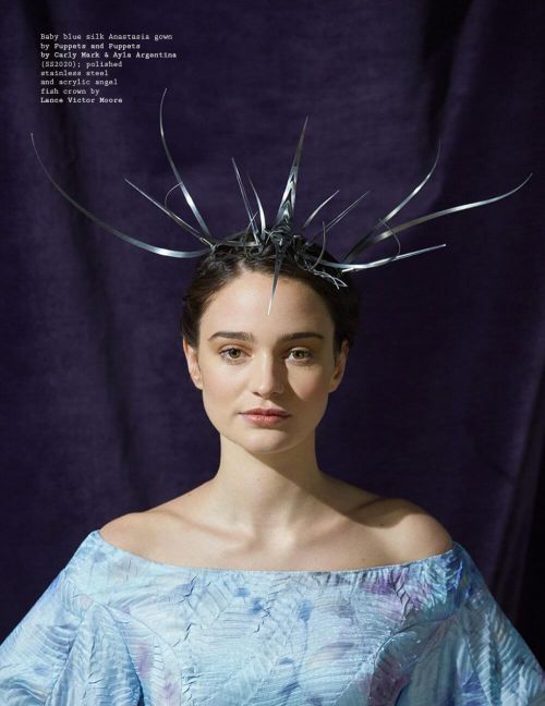 Aisling Franciosi covers Visual Tales Magazine, March 2021 16