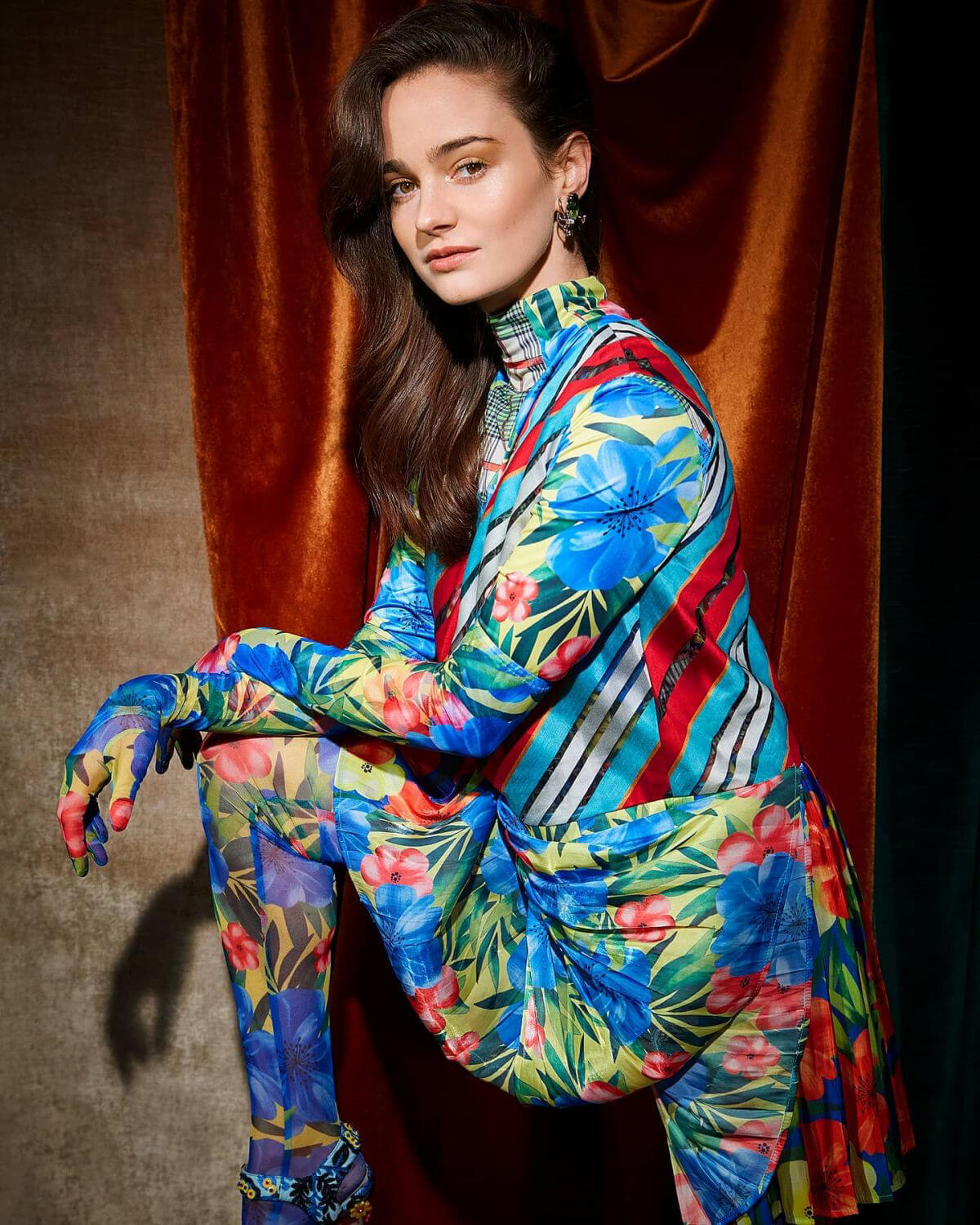 Aisling Franciosi covers Visual Tales Magazine, March 2021 | Celebskart