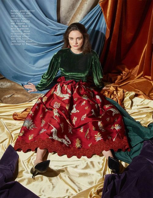 Aisling Franciosi covers Visual Tales Magazine, March 2021 18