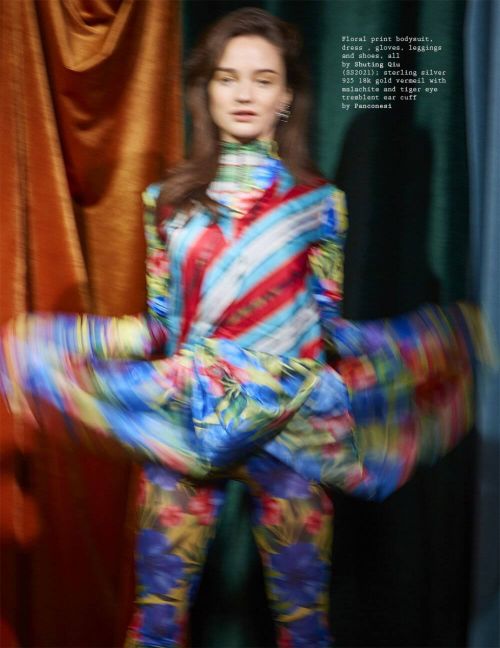 Aisling Franciosi covers Visual Tales Magazine, March 2021 20