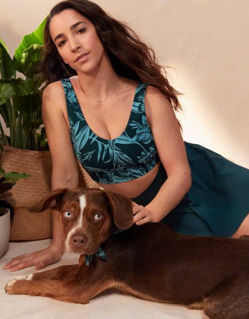 Aly Raisman Photoshoot for Aerie Offline Activewear Collection 2021 4
