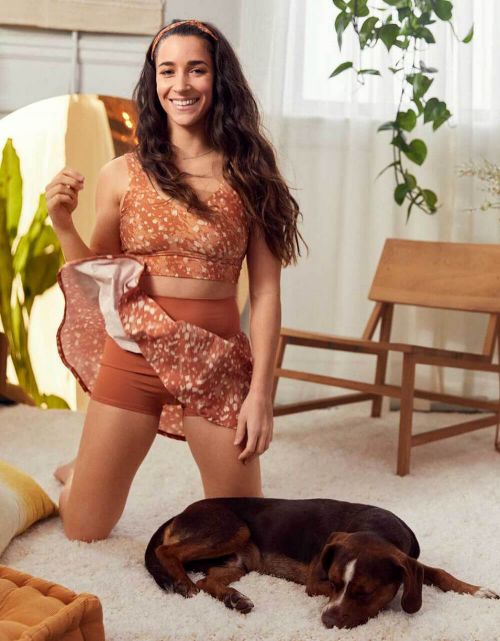 Aly Raisman Photoshoot for Aerie Offline Activewear Collection 2021 7