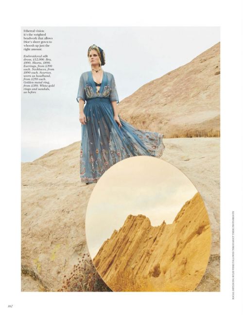 Amber Valletta Stars in Vogue Magazine, UK April 2021 1