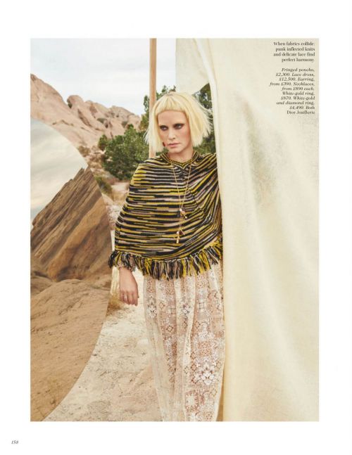 Amber Valletta Stars in Vogue Magazine, UK April 2021 2