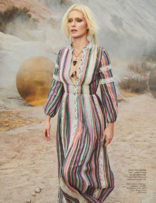 Amber Valletta Stars in Vogue Magazine, UK April 2021 5