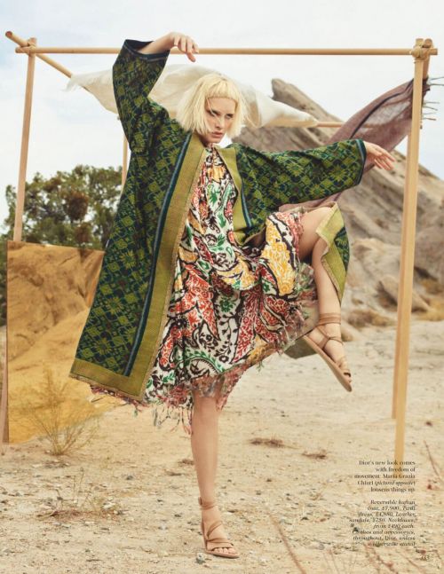 Amber Valletta Stars in Vogue Magazine, UK April 2021 7