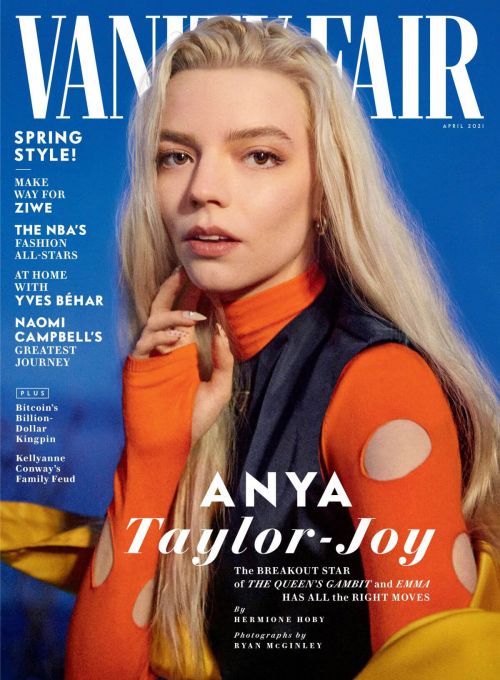 Anya Taylor-Joy Covers Vanity Fair Magazine, April 2021