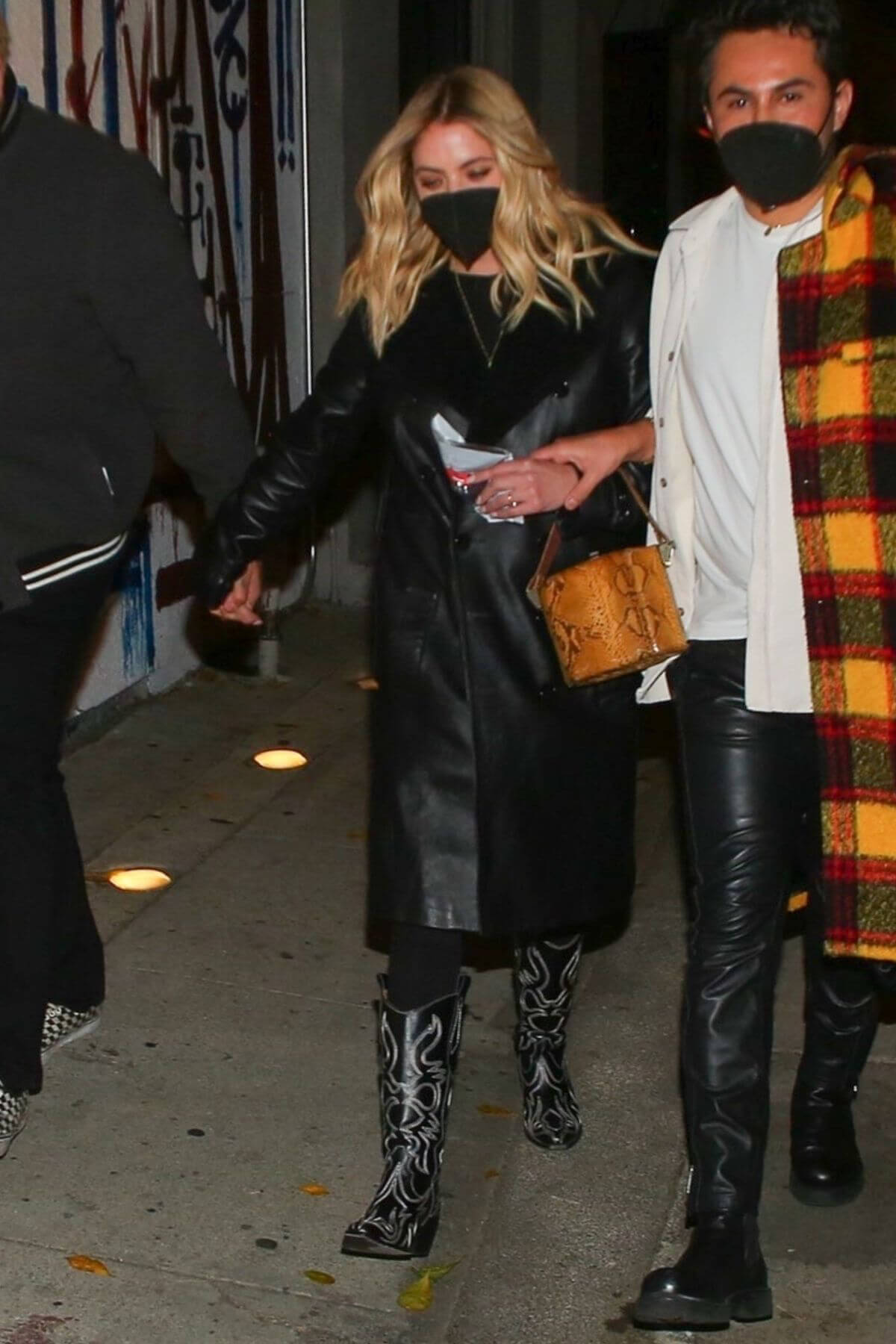 Ashley Benson Spotted with Friends for Dinner at Craig's in West Hollywood 03/09/2021