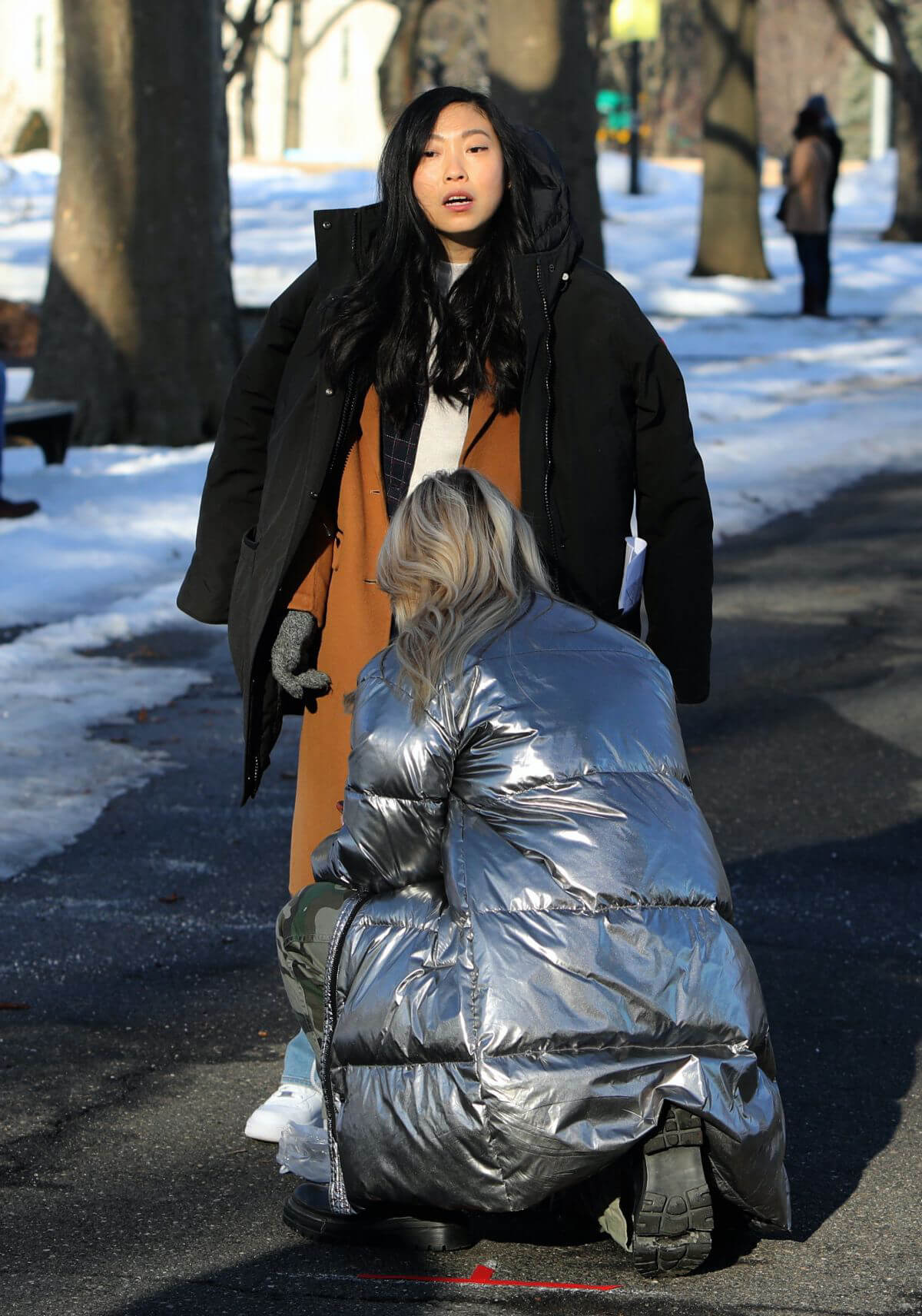 Awkwafina on the Set of Awkwafina is Nora from Queens 02/24/2021