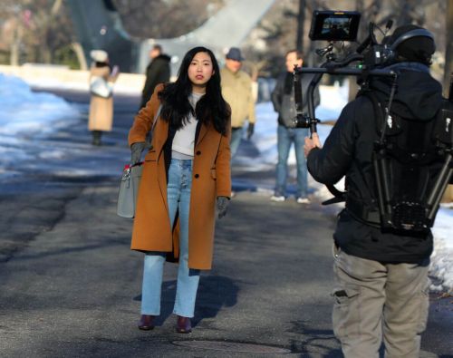 Awkwafina on the Set of Awkwafina is Nora from Queens 02/24/2021 1