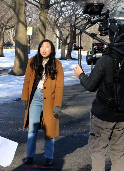 Awkwafina on the Set of Awkwafina is Nora from Queens 02/24/2021 2