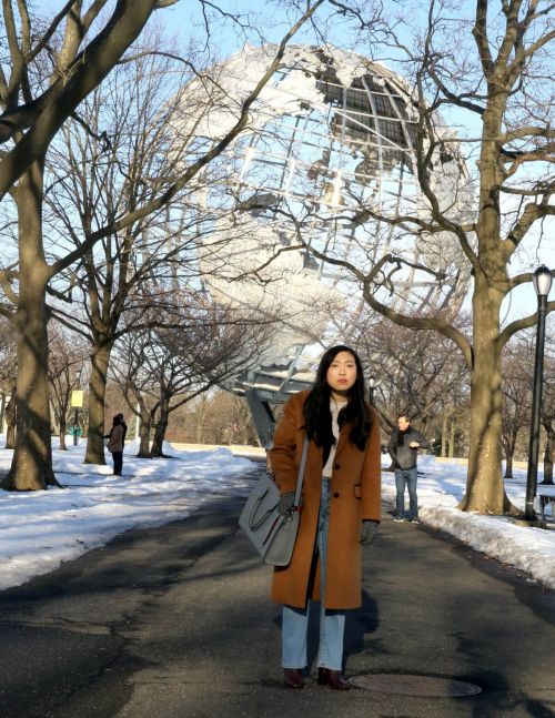 Awkwafina on the Set of Awkwafina is Nora from Queens 02/24/2021 5
