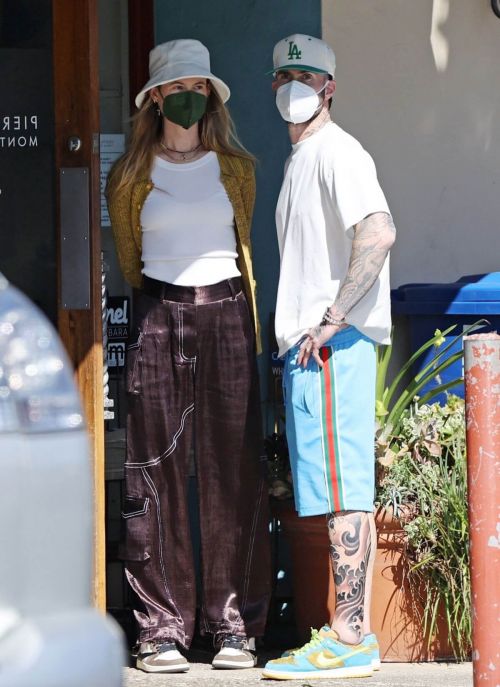 Behati Prinsloo and Adam Levine Day Out in Montecito 03/21/2021 5