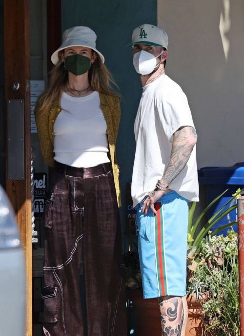 Behati Prinsloo and Adam Levine Day Out in Montecito 03/21/2021 6