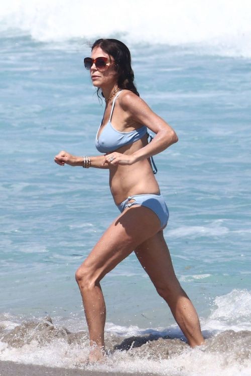 Bethenny Frankel Enjoys in Bikini at a Beach in Boca Raton 03/23/2021 5