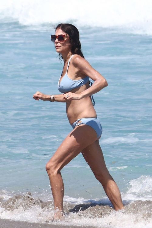 Bethenny Frankel Enjoys in Bikini at a Beach in Boca Raton 03/23/2021 3