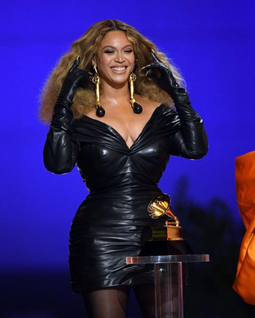 Beyonce attended 2021 Grammy Awards in Los Angeles 03/14/2021