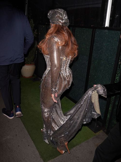 Beyonce attends Grammy After Party at Giorgio E Baldi in Beverly Hills 03/14/2021 5