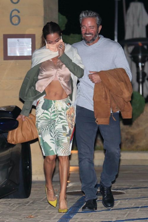 Brooke Burke and Scott Rigsby Night Out for Dinner in Malibu 03/21/2021