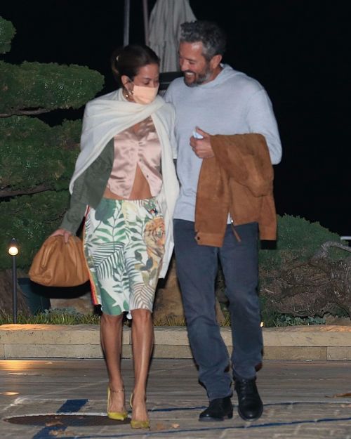 Brooke Burke and Scott Rigsby Night Out for Dinner in Malibu 03/21/2021 5