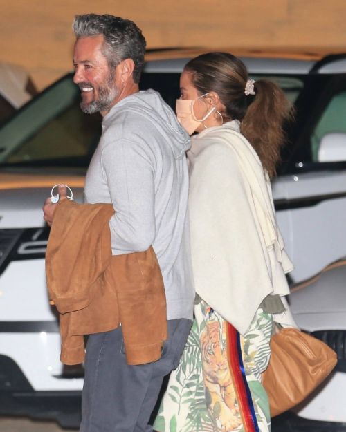 Brooke Burke and Scott Rigsby Night Out for Dinner in Malibu 03/21/2021 6