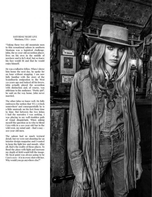 Cara Delevingne Covers Elevated Lifestyle Magazine, Spring 2021 2