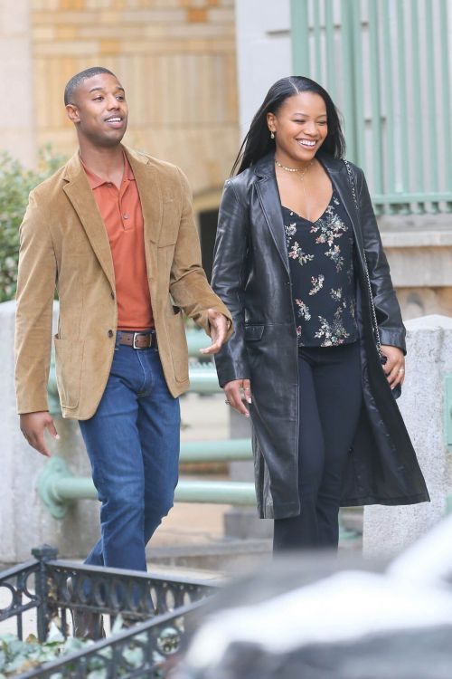 Chante Adams Steps Out in New York 03/25/2021 4