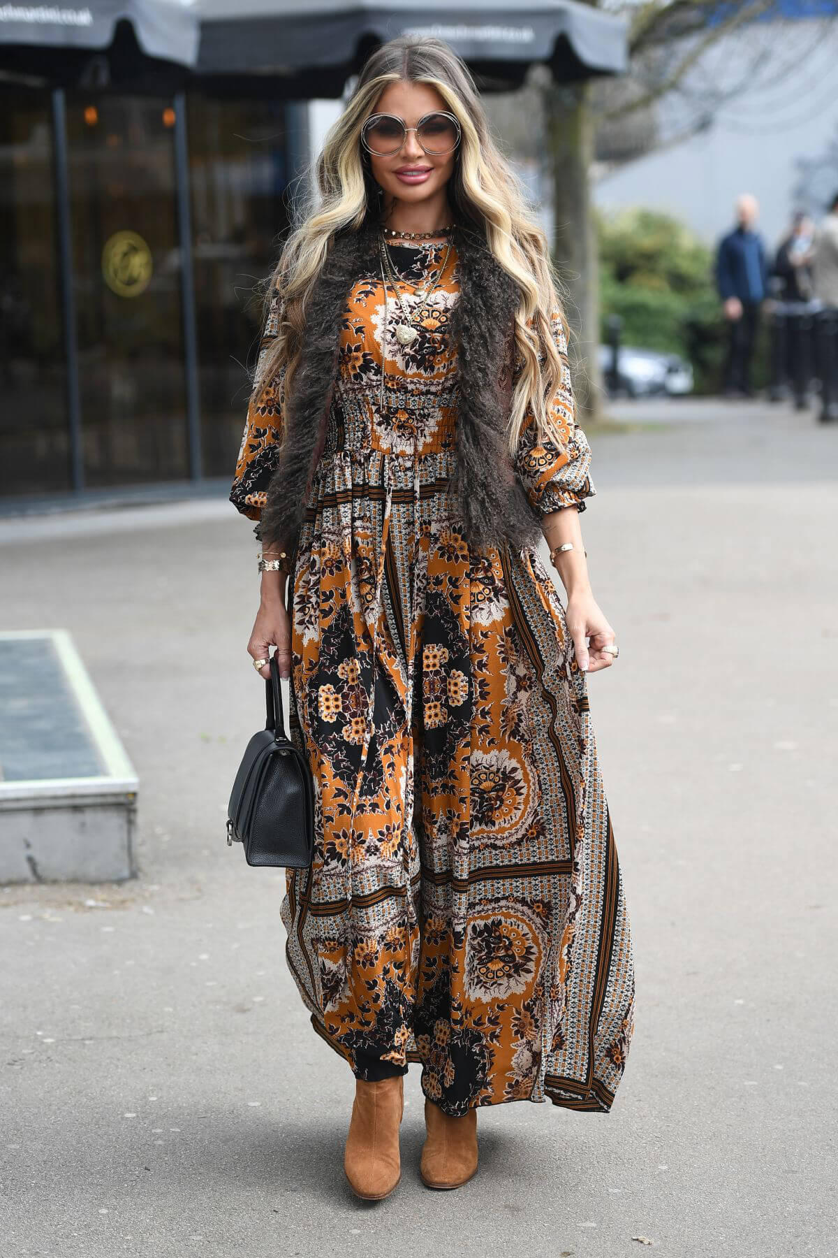Chloe Sims is Seen on the Set of The Only Way is Essex 03/23/2021