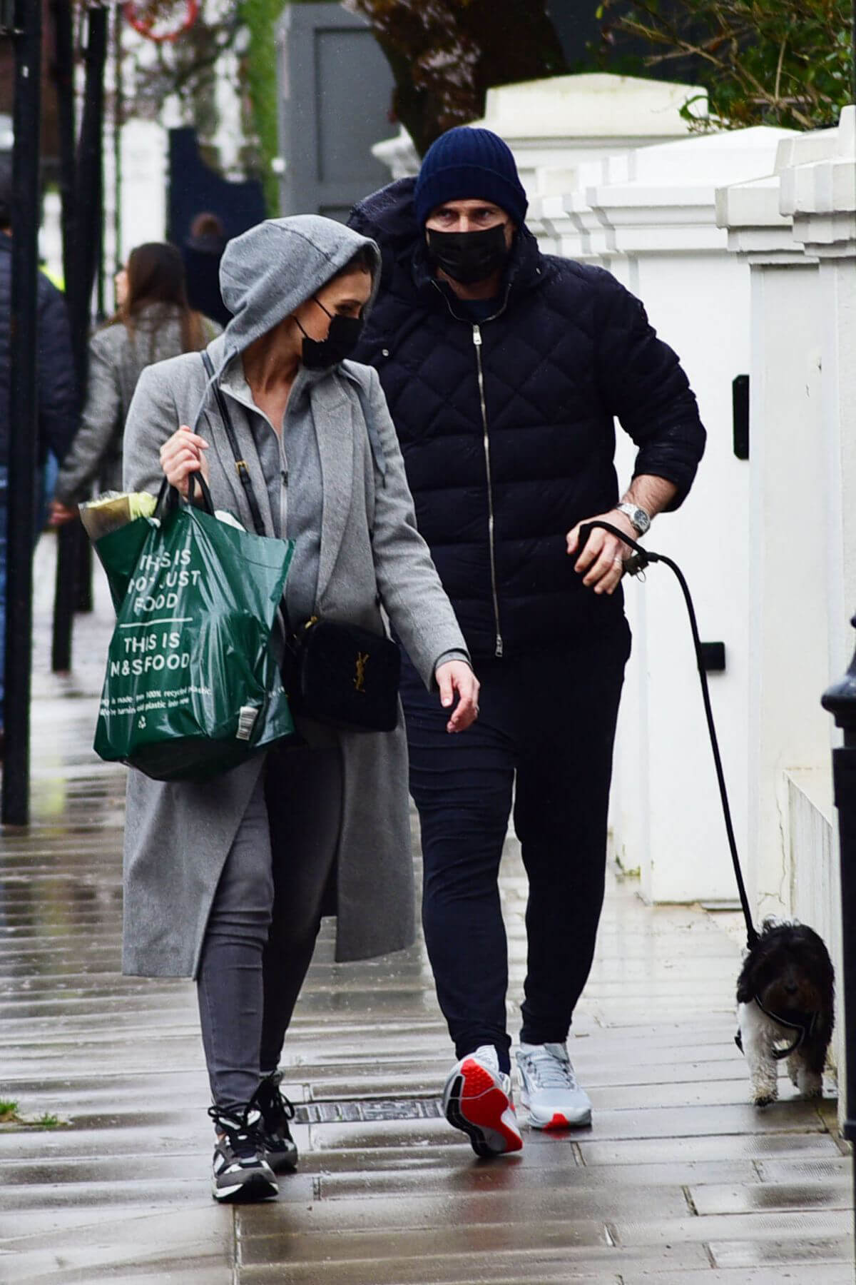 Christine and Frank Lampard Day Out with Their Dog in London 03/25/2021