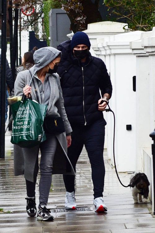Christine and Frank Lampard Day Out with Their Dog in London 03/25/2021 4