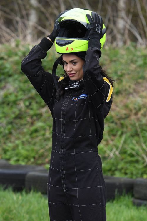 Clelia Theodorou Seen at The Only Way is Essex Set in Essex 03/21/2021 2
