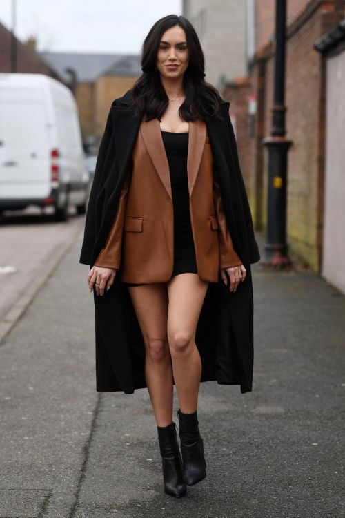 Clelia Theodorou Spotted on the Set of 