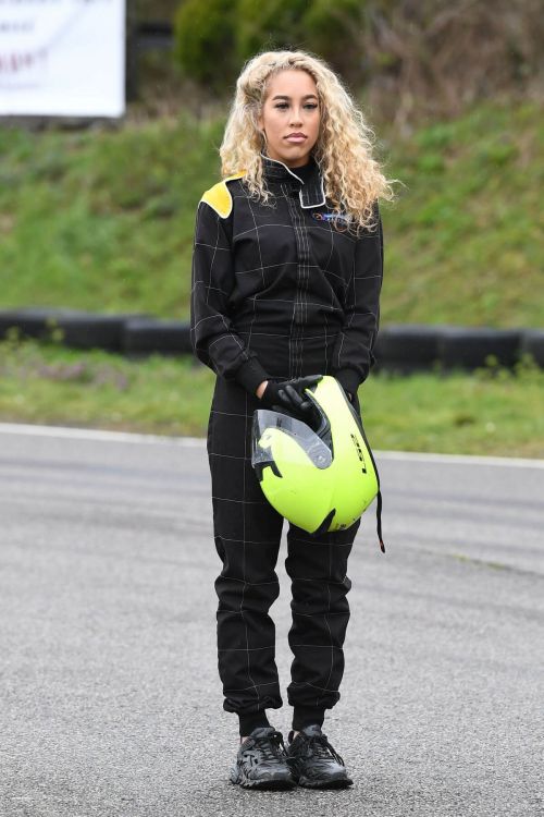 Dani Imbert Spotted on the Set of The Only Way is Essex 03/20/2021 4