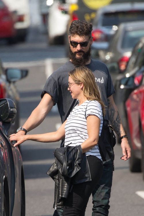 Dannii Minogue and Adrian Newman Day Out in Melbourne 03/22/2021 1