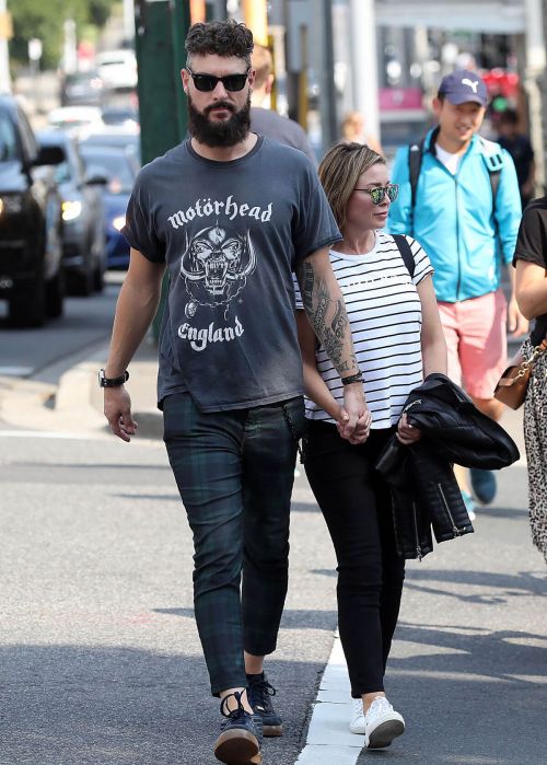 Dannii Minogue and Adrian Newman Day Out in Melbourne 03/22/2021 3