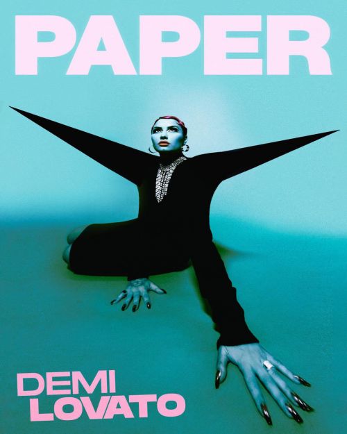 Demi Lovato on the Cover Page of Paper Magazine, March 2021