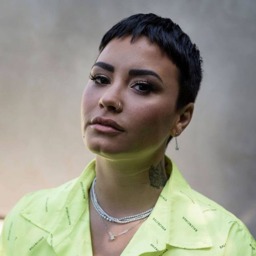 Demi Lovato Photoshoot for The Washington Post, March 2021