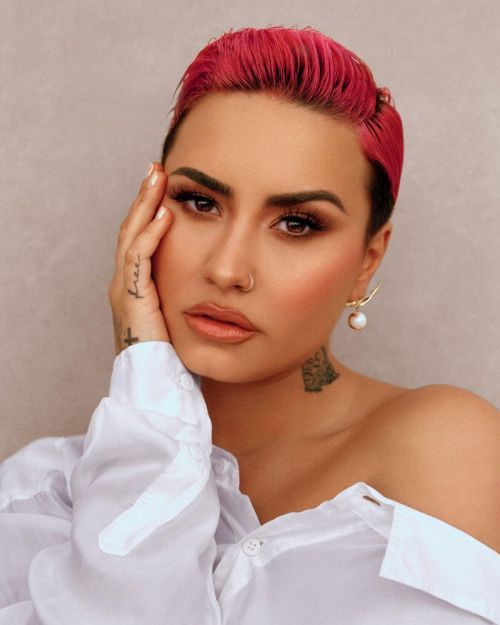 Demi Lovato The Cover Girl for Glamour Magazine, March 2021